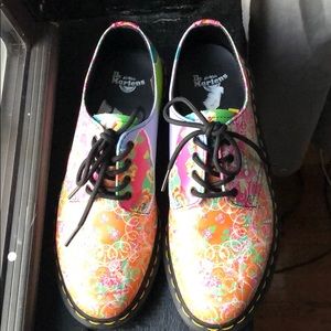 Women's Dr Martens Shoes Pascal Daze Floral Eye